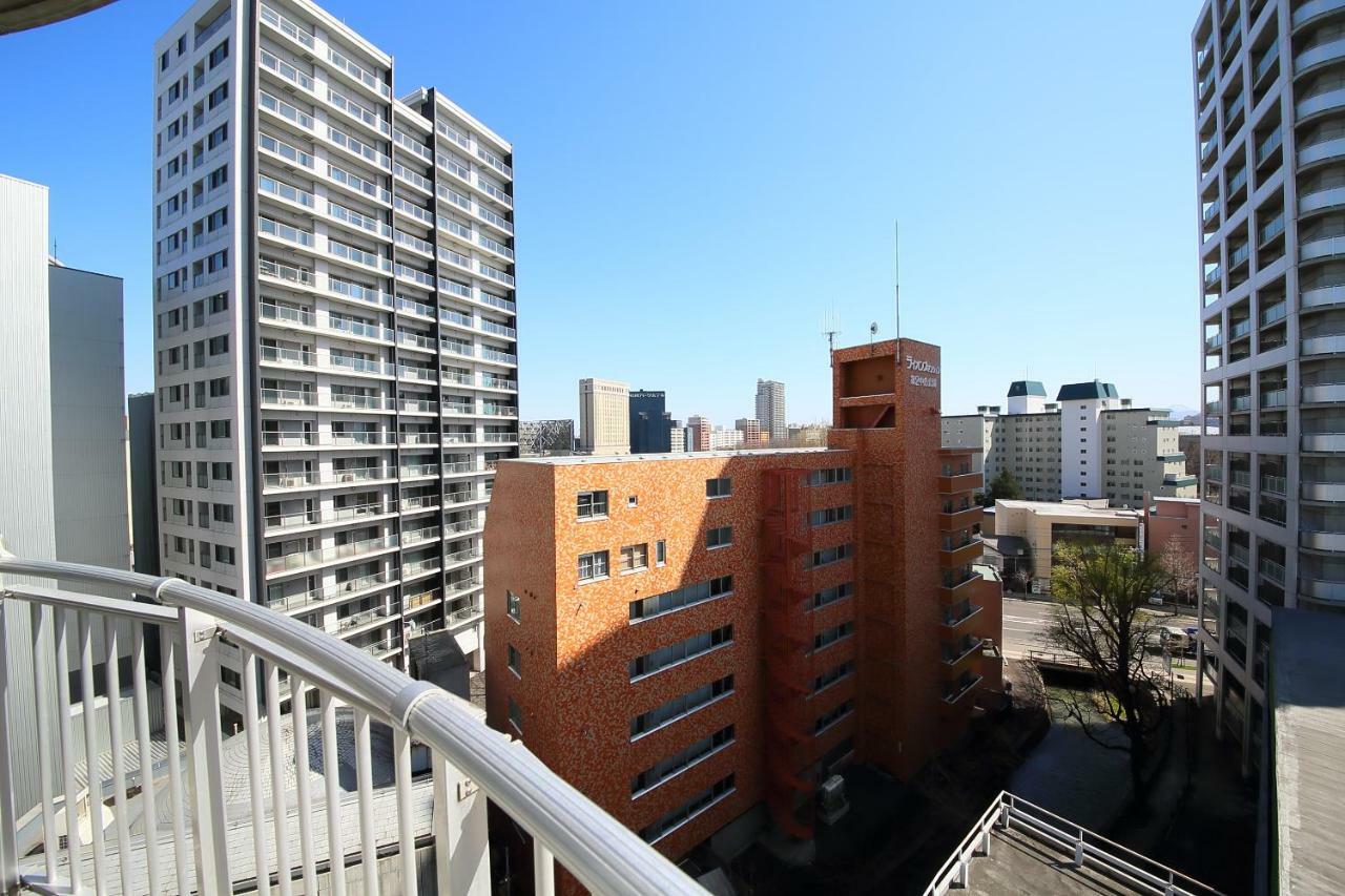 New Open!Good Location In Sappro! Max 9 Guest Hotell Sapporo Exteriör bild